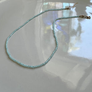 aquamarine gemstone necklace