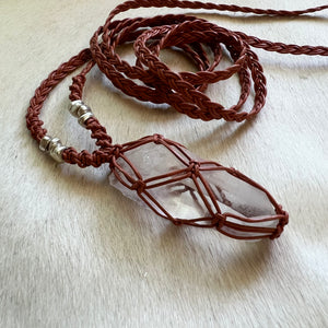 lemurian talisman (blush)