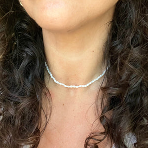 mother of pearl choker