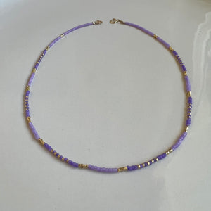ibiza necklace (purple)