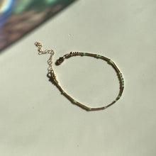 Load image into Gallery viewer, liquid gold bracelet (green)