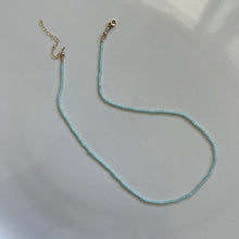 Load image into Gallery viewer, aquamarine gemstone necklace