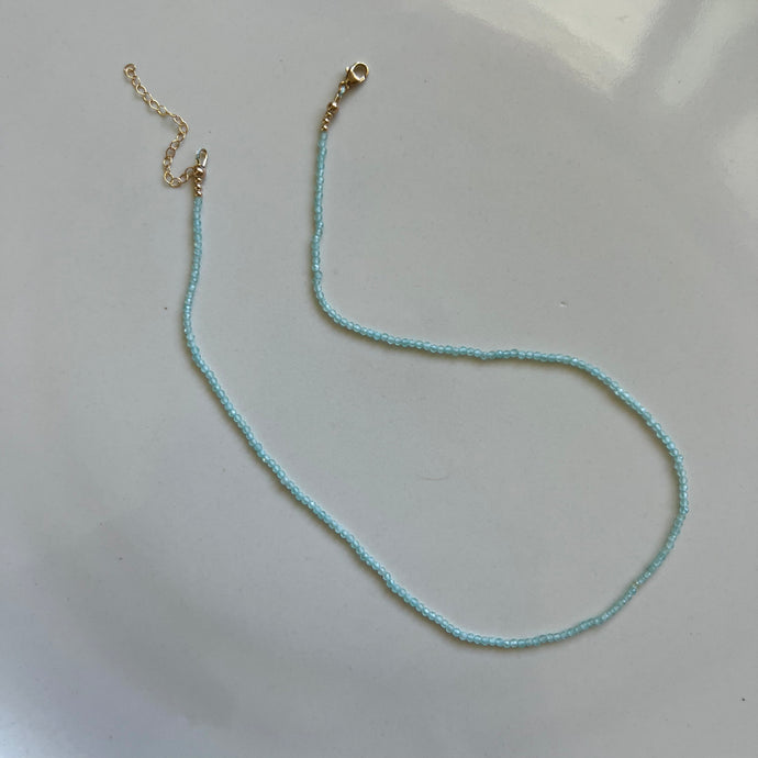 aquamarine gemstone necklace