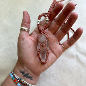 lemurian talisman (blush)