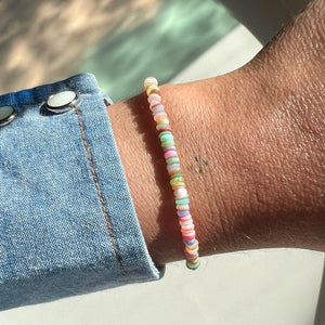 pearlescent shell bracelet