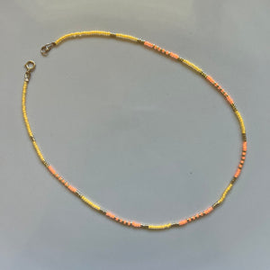 ibiza necklace (orange)