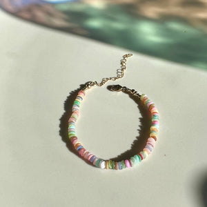 pearlescent shell bracelet