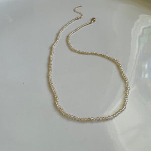 citrine gemstone necklace