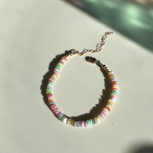 pearlescent shell bracelet