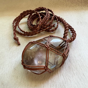 smokey quartz talisman