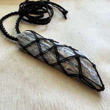 Load image into Gallery viewer, blue kyanite talisman