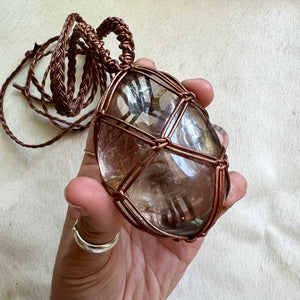 smokey quartz talisman