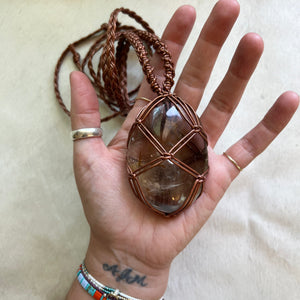 smokey quartz talisman