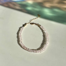 Load image into Gallery viewer, rose quartz gemstone bracelet