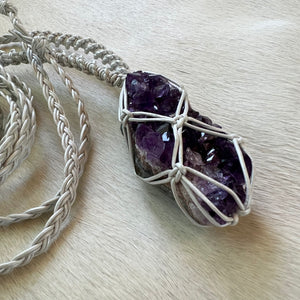 amethyst talisman (pearl)