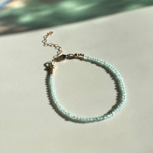 Load image into Gallery viewer, aquamarine gemstone bracelet