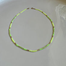 Load image into Gallery viewer, ibiza necklace (lime)