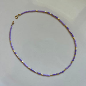 ibiza necklace (purple)