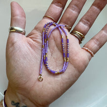 Load image into Gallery viewer, ibiza necklace (purple)