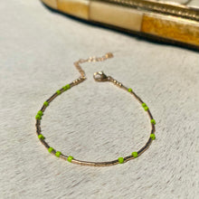 Load image into Gallery viewer, liquid gold bracelet (lime)