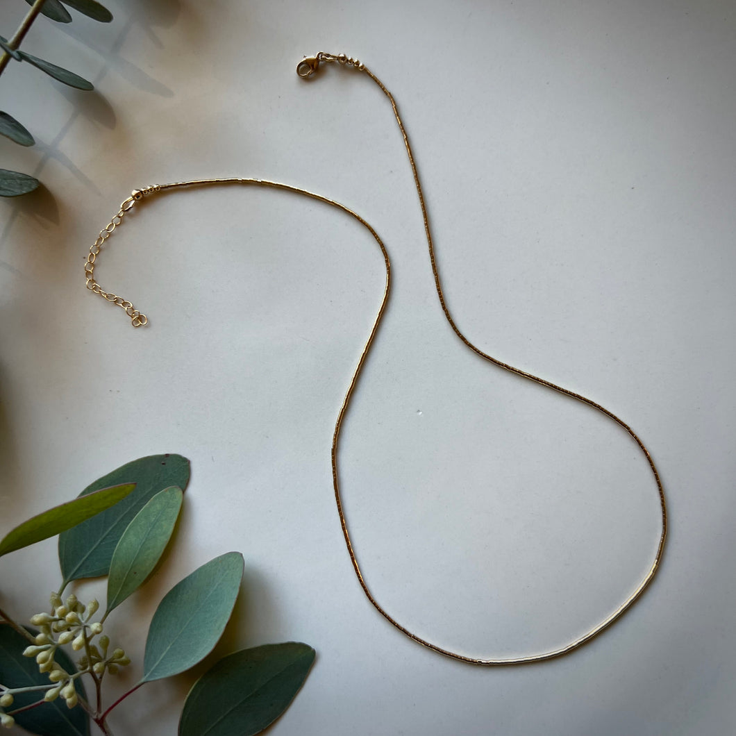 liquid gold necklace