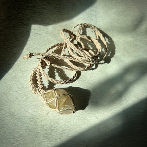 herkimer diamond talisman (natural)