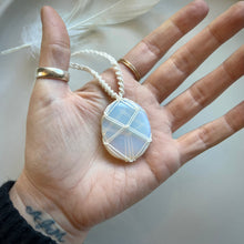 Load image into Gallery viewer, opalite talisman (white)