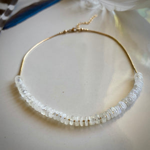 rhodes choker (moonstone)