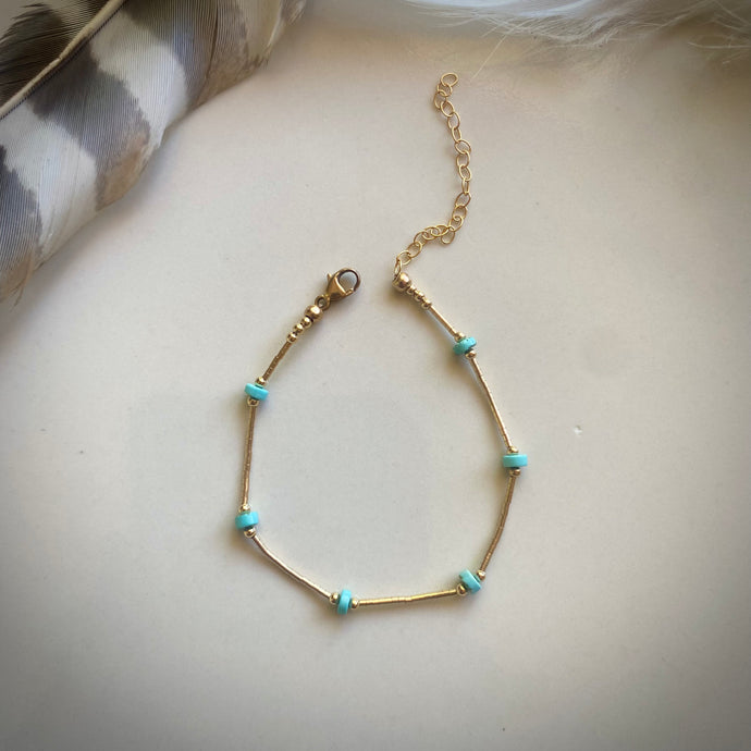 santorini bracelet (turquoise)