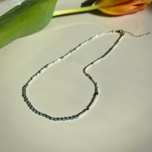 tulum necklace (labradorite)