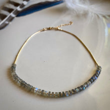 Load image into Gallery viewer, rhodes choker (labradorite)