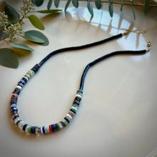 Load image into Gallery viewer, lapis funky necklace