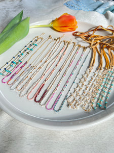 sayulita necklace (pearl/ivory)