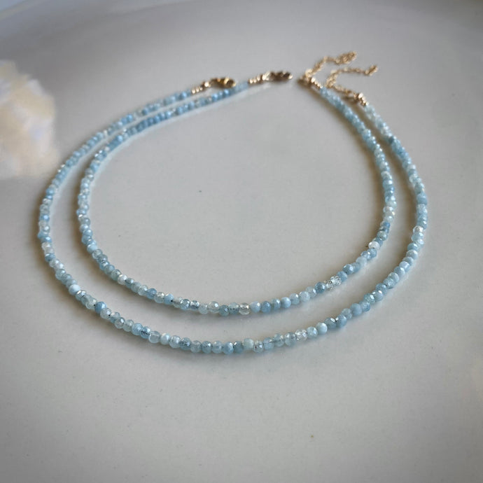 aquamarine choker