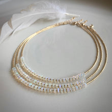Load image into Gallery viewer, opal stellar choker