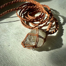Load image into Gallery viewer, herkimer diamond talisman (cognac)
