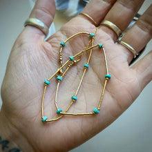 Load image into Gallery viewer, santorini choker (turquoise)
