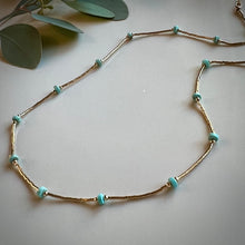 Load image into Gallery viewer, santorini necklace (turquoise)