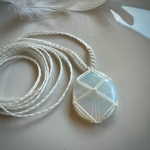 Load image into Gallery viewer, opalite talisman (white)
