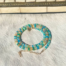 Load image into Gallery viewer, magic opal necklace (paraiba)
