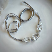 Load image into Gallery viewer, clear quartz dissent collar (grey)