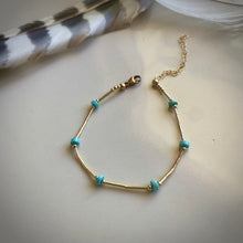 Load image into Gallery viewer, santorini bracelet (turquoise)