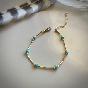 santorini bracelet (turquoise)