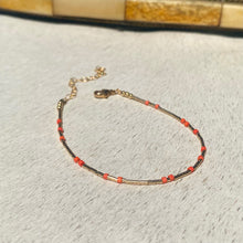 Load image into Gallery viewer, liquid gold bracelet (watermelon)