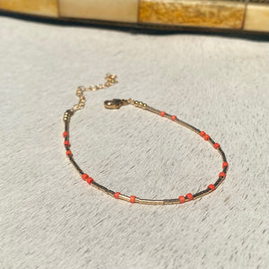 liquid gold bracelet (watermelon)