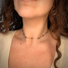 Load image into Gallery viewer, santorini choker (lapis)