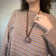 Load image into Gallery viewer, herkimer diamond talisman (brown)