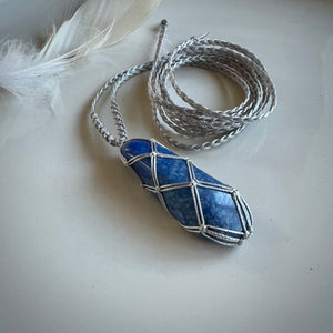 blue quartz talisman