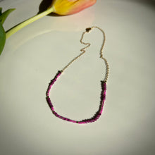 Load image into Gallery viewer, barcelona necklace (ruby)