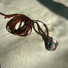 Load image into Gallery viewer, boulder opal talisman (brown)
